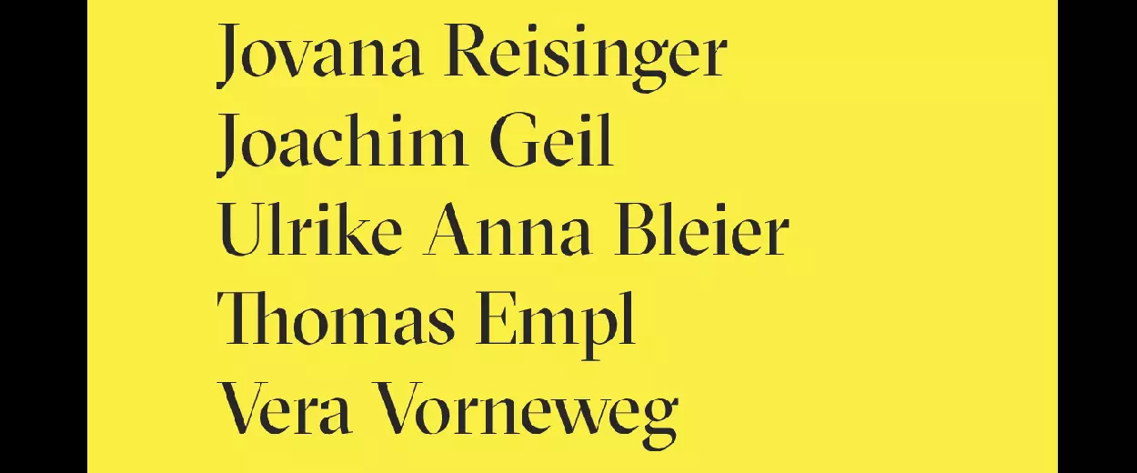 SHORT STORY NIGHT mit Jovana Reisinger, Joachim Geil, Ulrike Anna Bleier, Thomas Empl & Vera Vorneweg