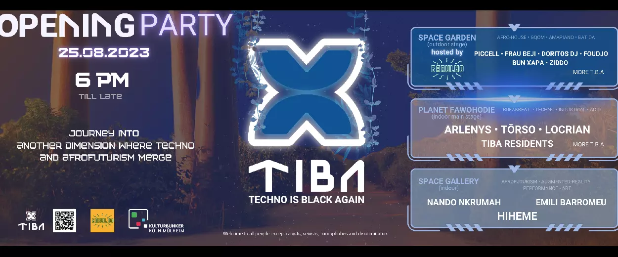 TIBA // TECHNO IS BLACK AGAIN