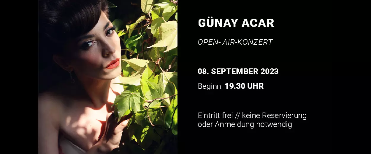 Günay Acar // Sommerkonzerte im Biergarten 2023