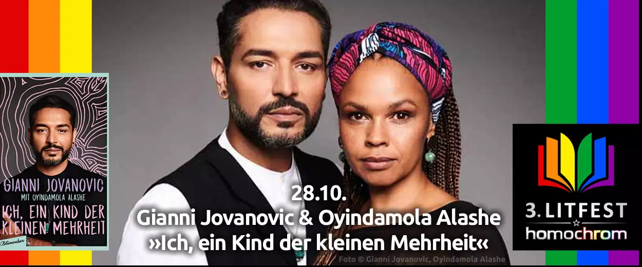 Gianni Jovanovic & Oyindamola Alashe lesen »Ich, ein Kind der kleinen Mehrheit«