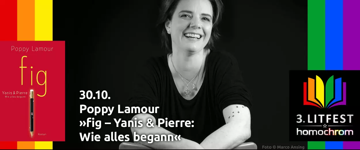 Poppy Lamour liest »fig – Yanis & Pierre: Wie alles begann«