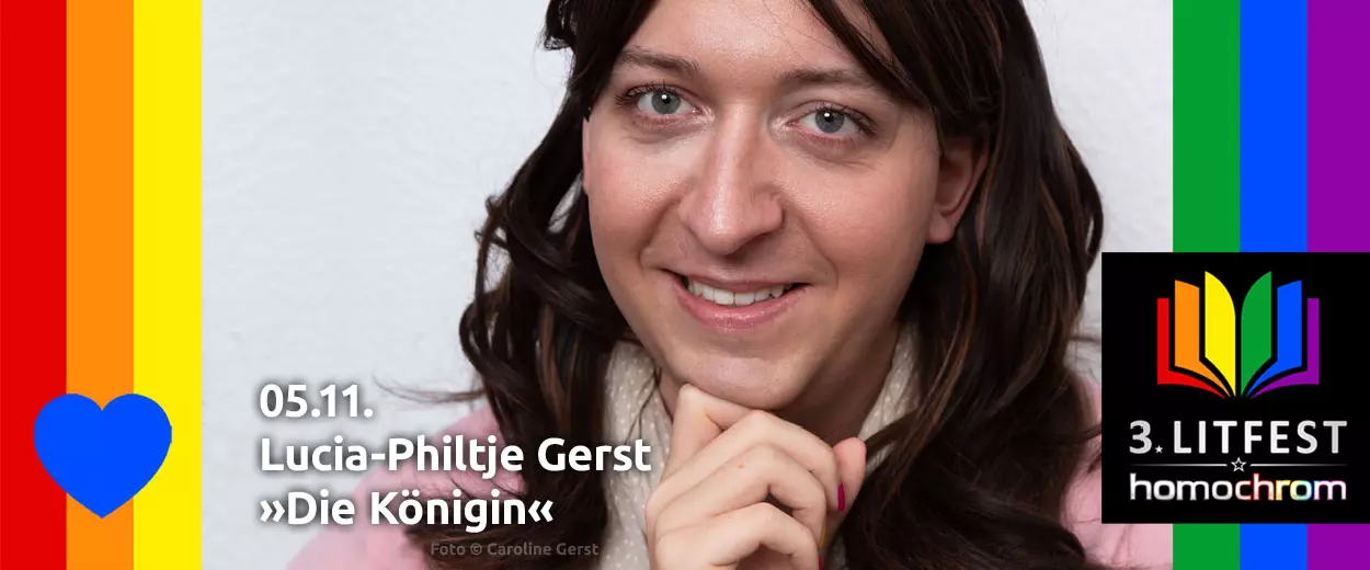 Lucia-Philtje Gerst liest »Die Königin«
