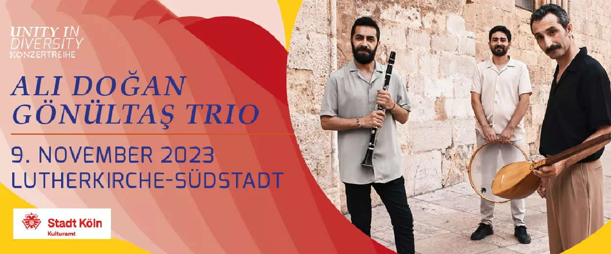 Ali Doğan Gönültaş Trio – Konzertreihe Unity in Diversity