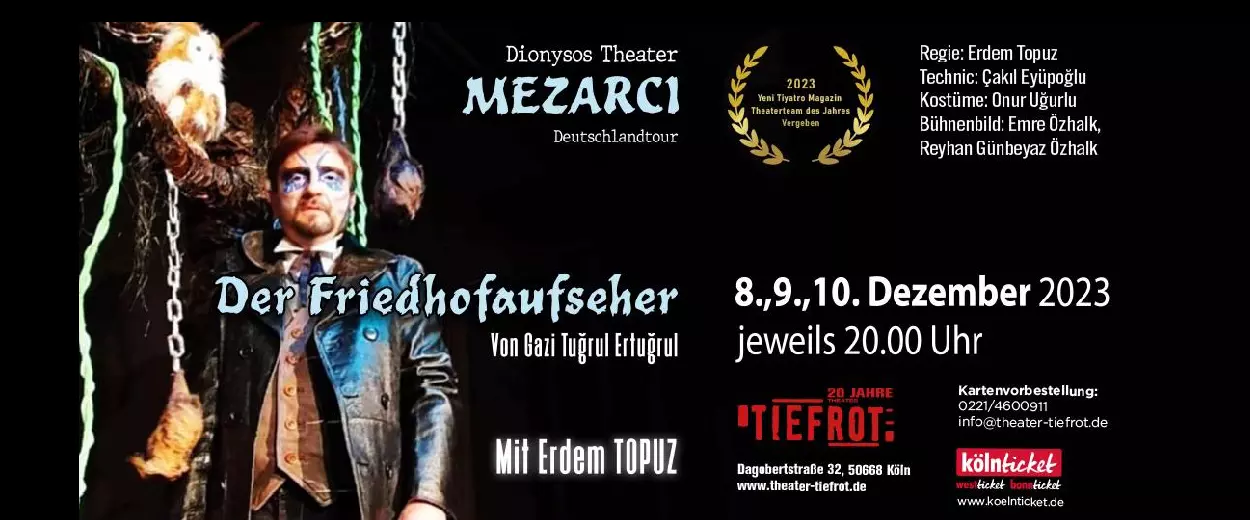 "Mezarcı - Der Friedhofaufseher" von Gazi Tugrul Ertugrul