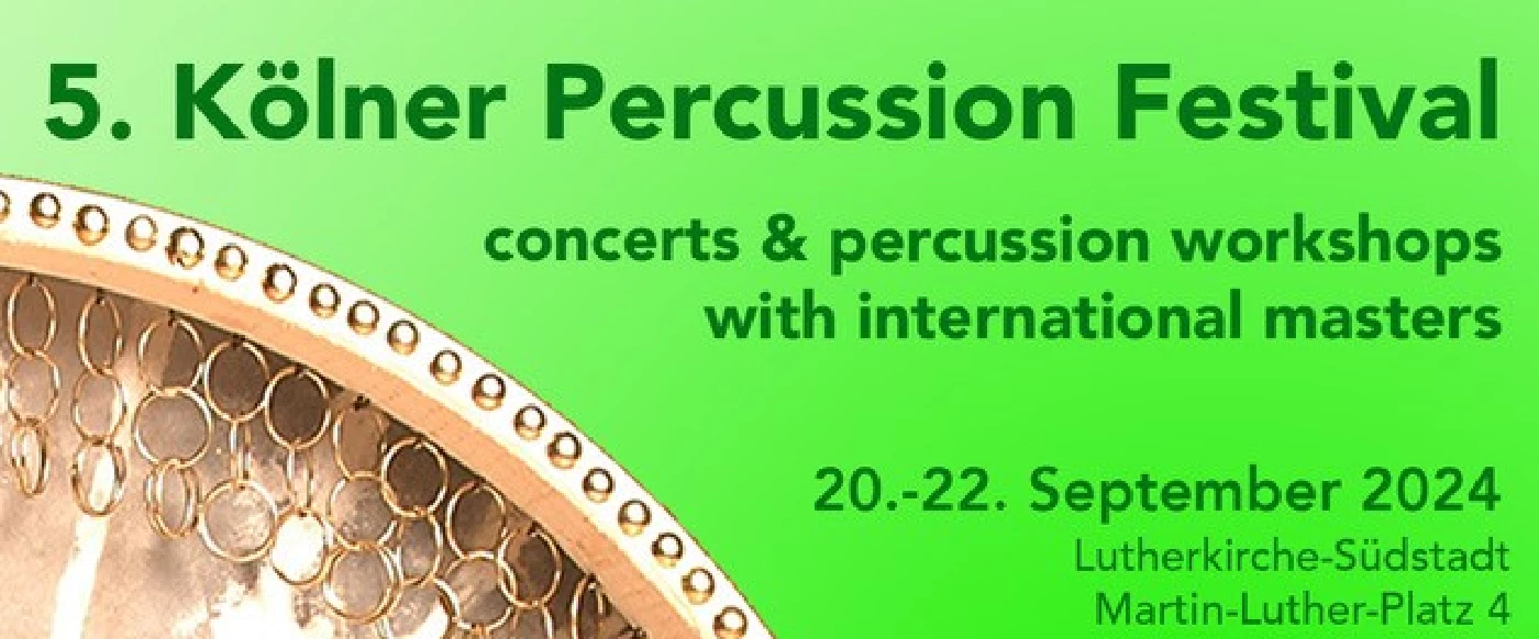 5. Kölner Percussion Festival -Konzert