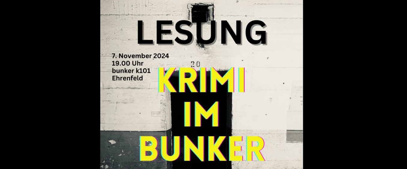 Krimi im Bunker