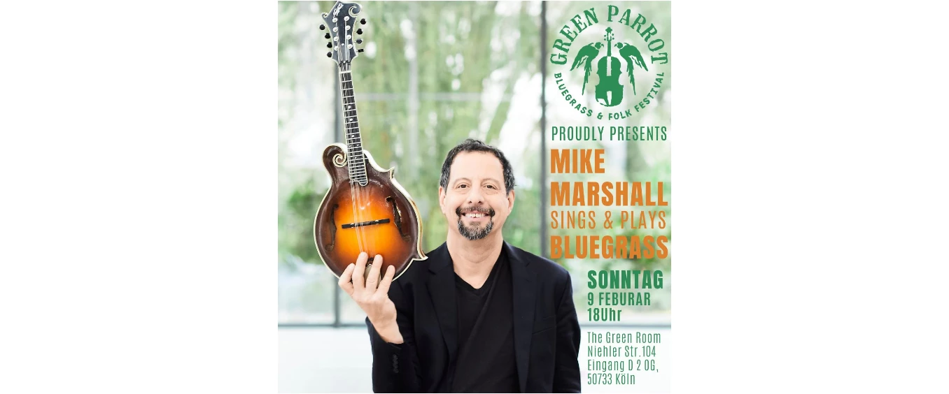 MIKE MARSHALL sings & plays BLUEGRASS