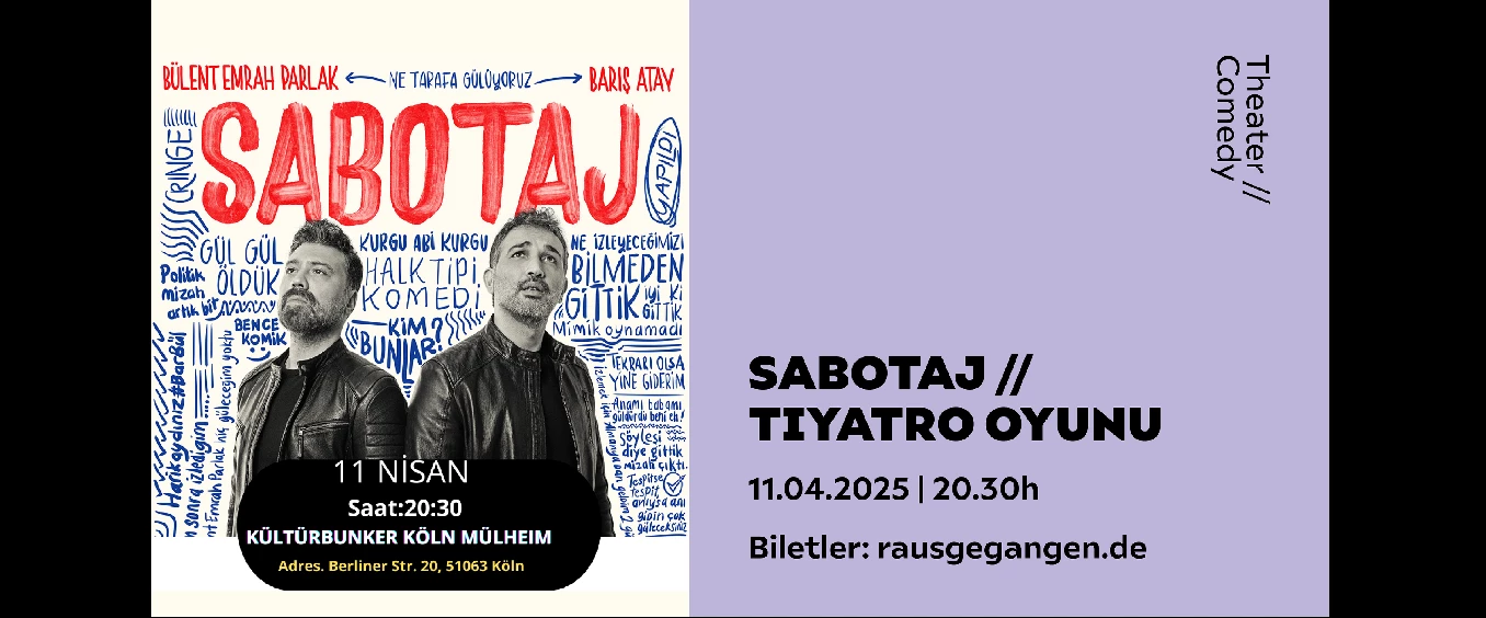 Sabotaj // Tiyatro Oyunu