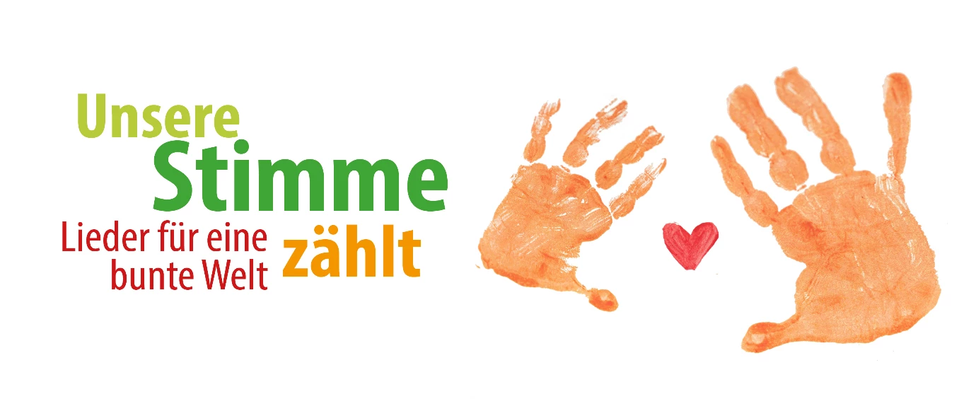 Unsere Stimme zählt: Lieder für eine bunte Welt