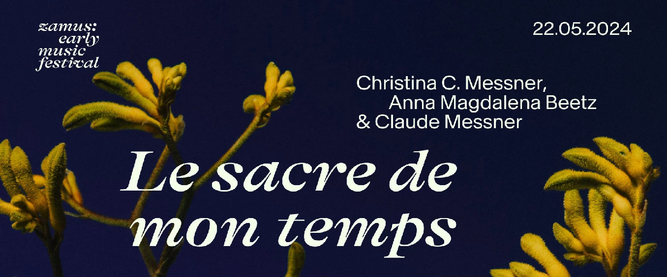 Le sacre de mon temps