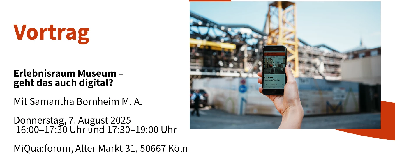 Vortrag: Erlebnisraum Museum – geht das auch digital?