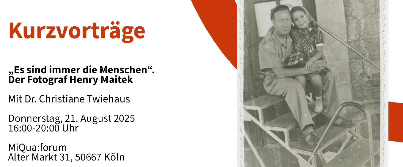 Kurzvorträge: „Es sind immer die Menschen“. Der Fotograf Henry Maitek