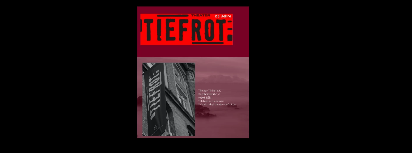 Theater Tiefrot